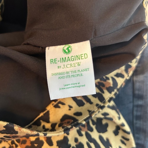 NWT J Crew Animal Print No 2 Pencil Skirt - Picture 7 of 8